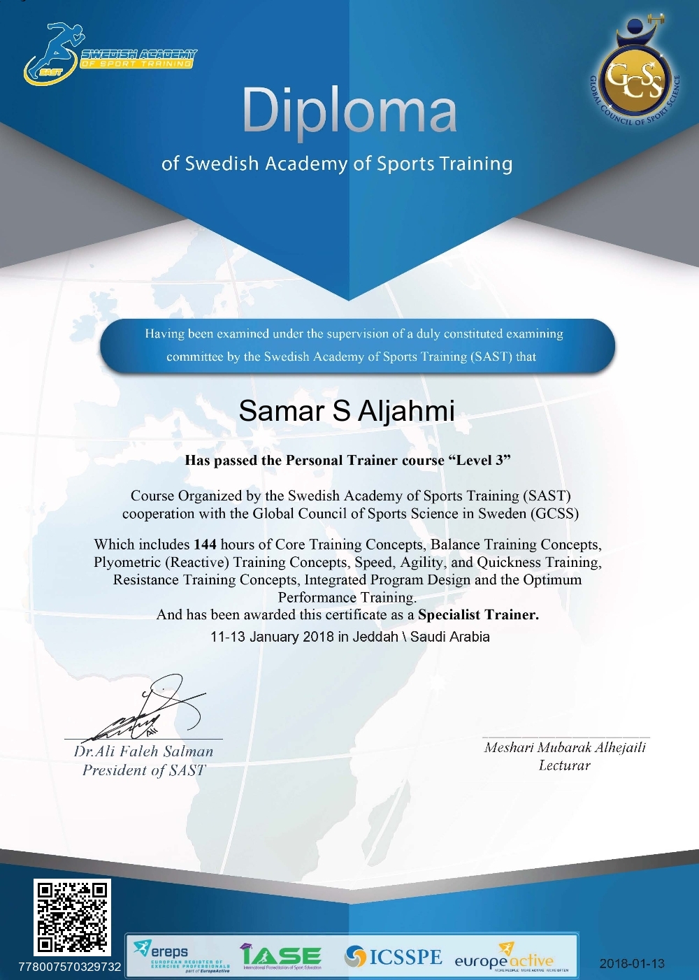 Samar S Aljahmi